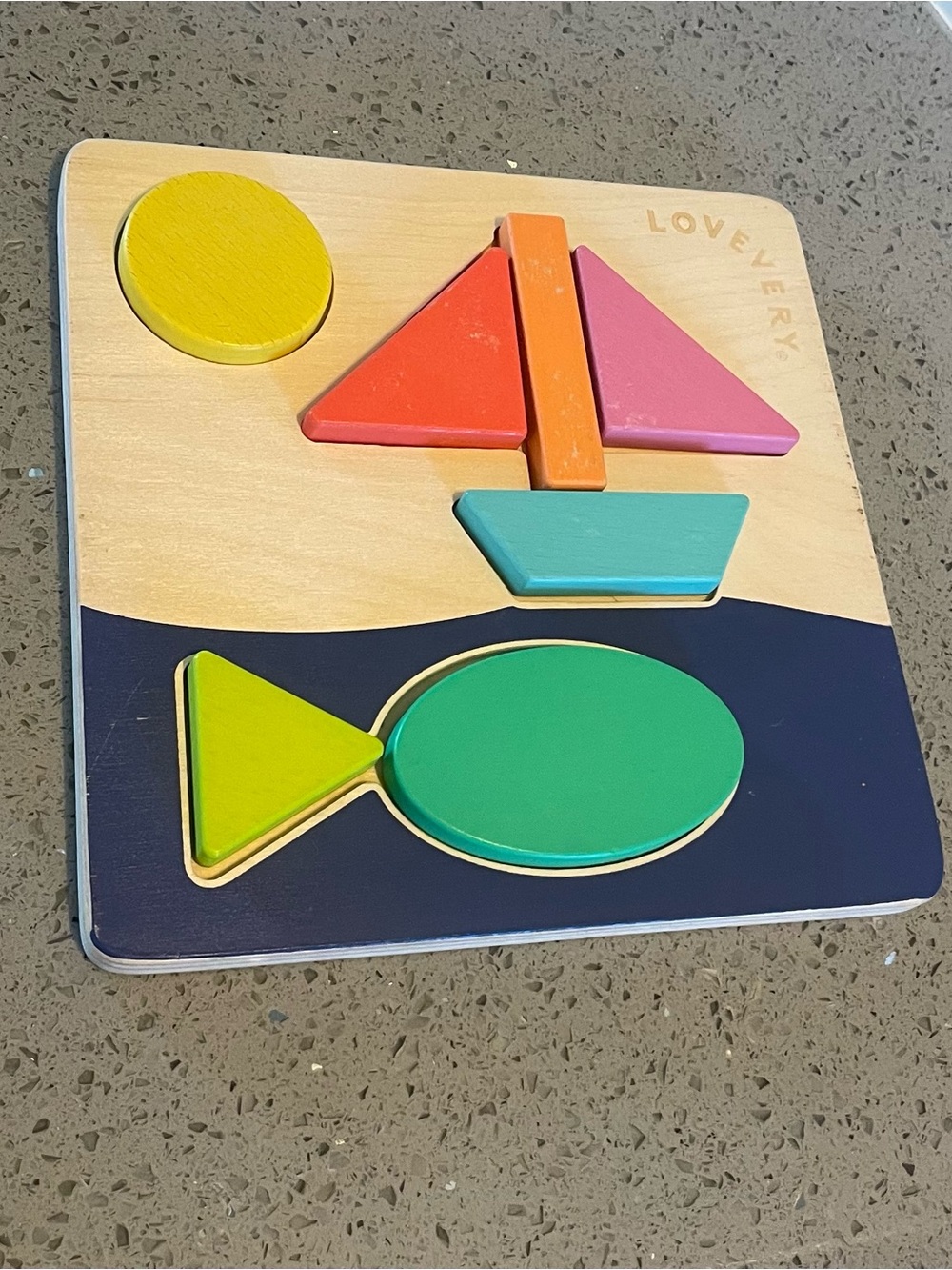 Lovevery Double-Sided Sunny Day Puzzle